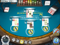 Rival multi-hand Blackjack